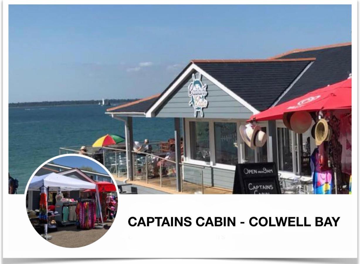 Seaview Self-Catering Coastal Bungalow In Rural West Wight Freshwater Ngoại thất bức ảnh